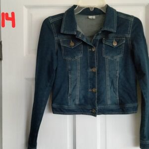 Mudd Dark Blue Jean Jacket for Kids